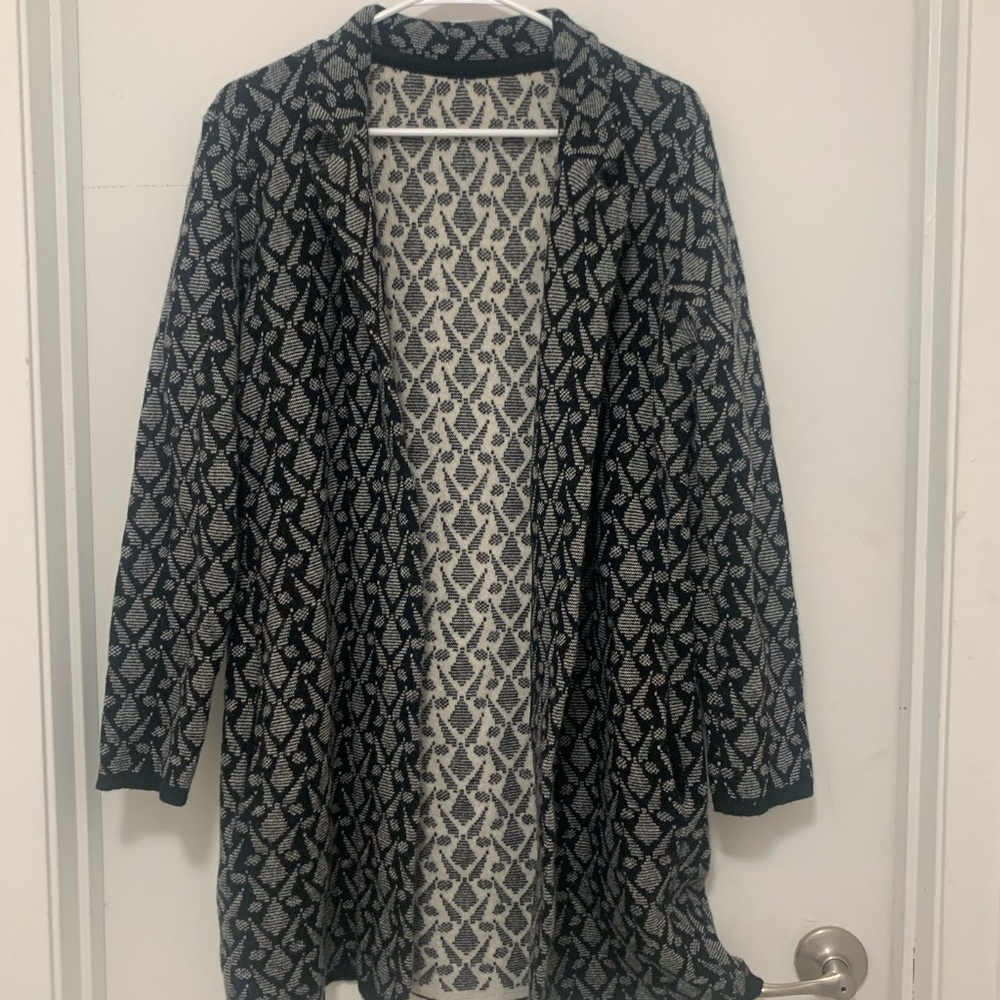 Italian Wool Blend Cardigan